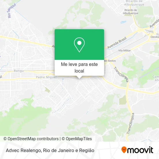 Advec Realengo mapa