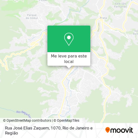 Rua José Elias Zaquem, 1070 mapa