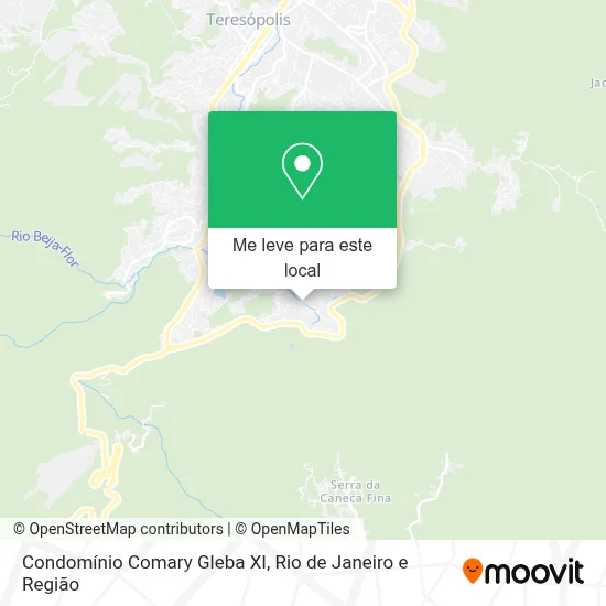 Condomínio Comary Gleba XI mapa