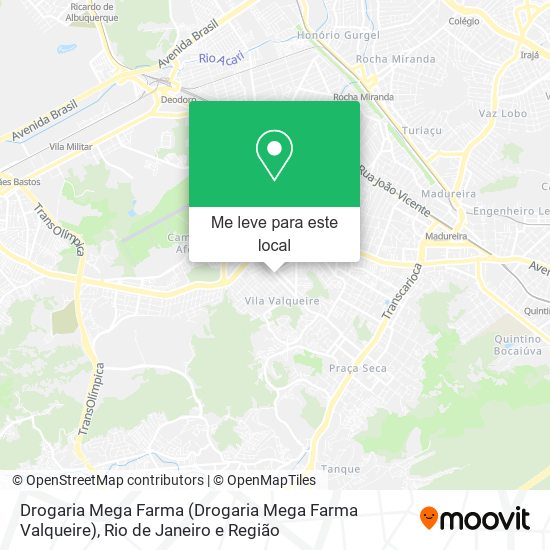 Drogaria Mega Farma mapa