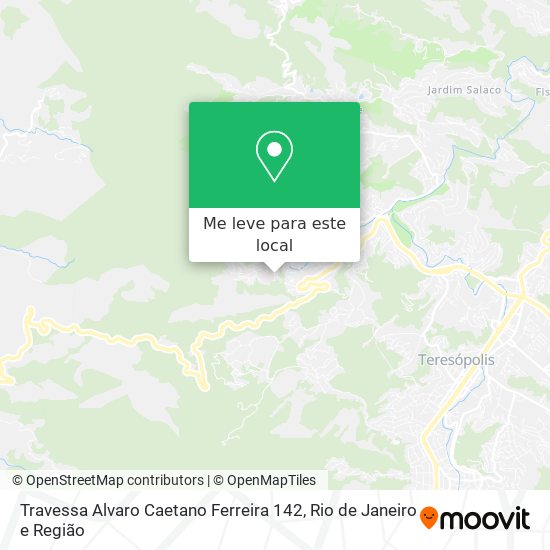 Travessa Alvaro Caetano Ferreira 142 mapa