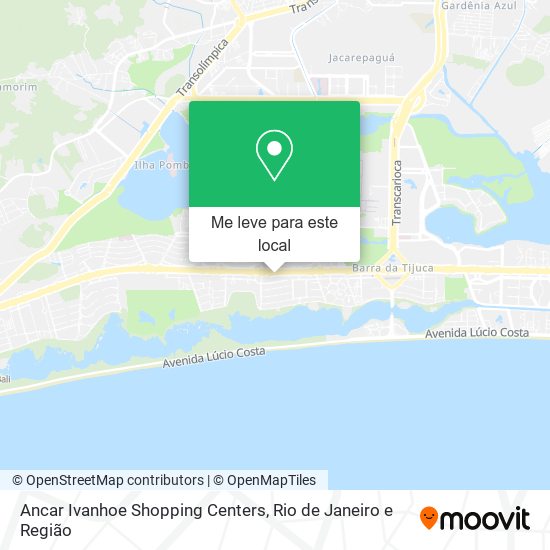 Ancar Ivanhoe Shopping Centers mapa