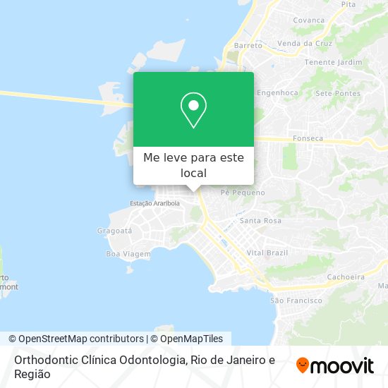 Orthodontic Clínica Odontologia mapa