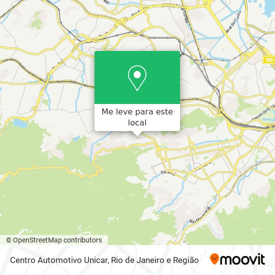Centro Automotivo Unicar mapa