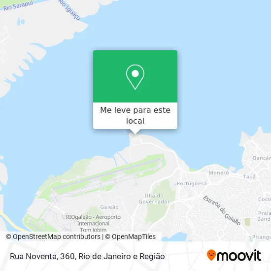 Rua Noventa, 360 mapa