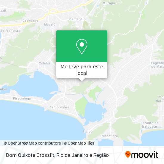 Dom Quixote Crossfit mapa