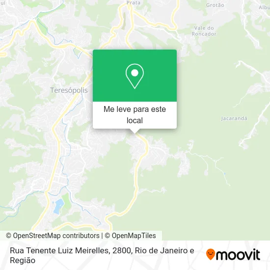 Rua Tenente Luiz Meirelles, 2800 mapa