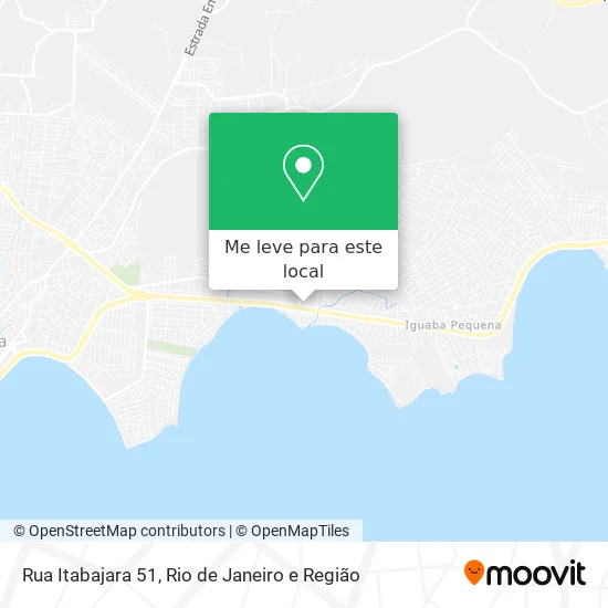Rua Itabajara 51 mapa