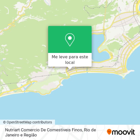 Nutriart Comercio De Comestiveis Finos mapa