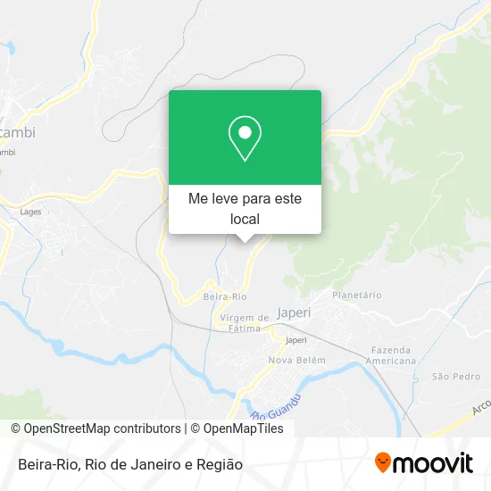 Beira-Rio mapa