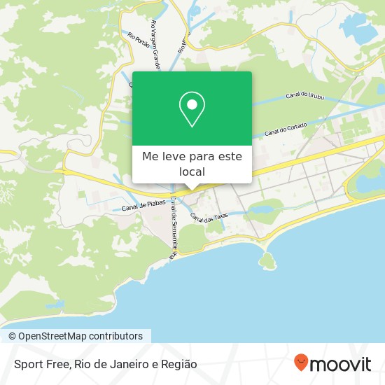 Sport Free mapa