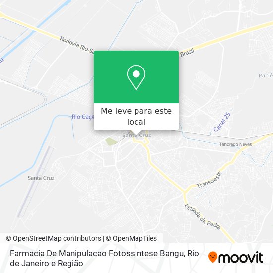 Farmacia De Manipulacao Fotossintese Bangu mapa