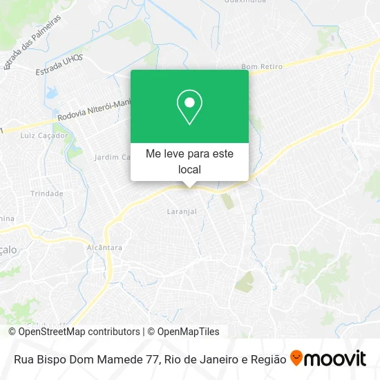 Rua Bispo Dom Mamede 77 mapa