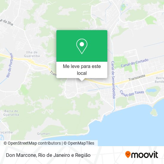 Don Marcone mapa