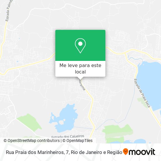 Rua Praia dos Marinheiros, 7 mapa