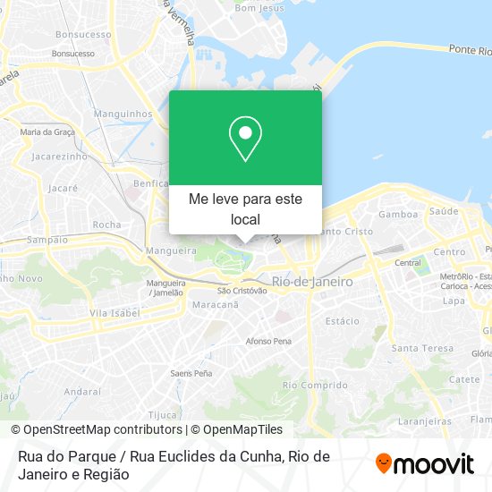 Rua do Parque / Rua Euclides da Cunha mapa
