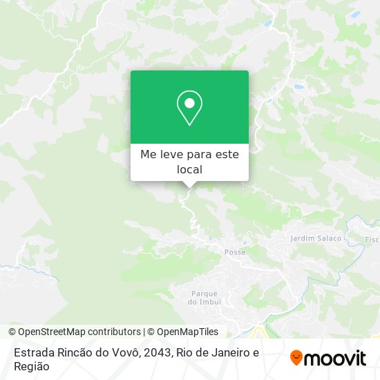 Estrada Rincão do Vovô, 2043 mapa