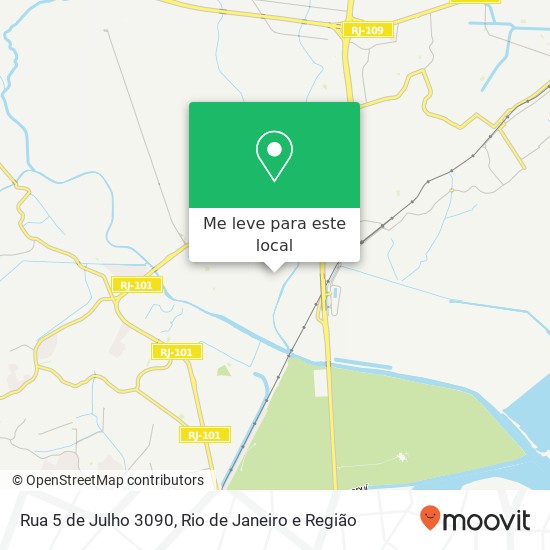 Rua 5 de Julho 3090 mapa