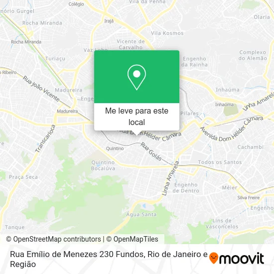 Rua Emílio de Menezes 230 Fundos mapa