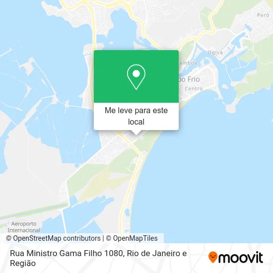 Rua Ministro Gama Filho 1080 mapa