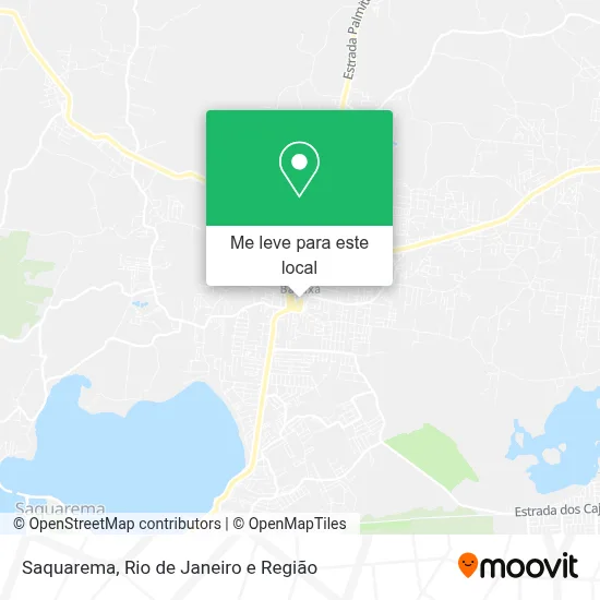 Saquarema mapa