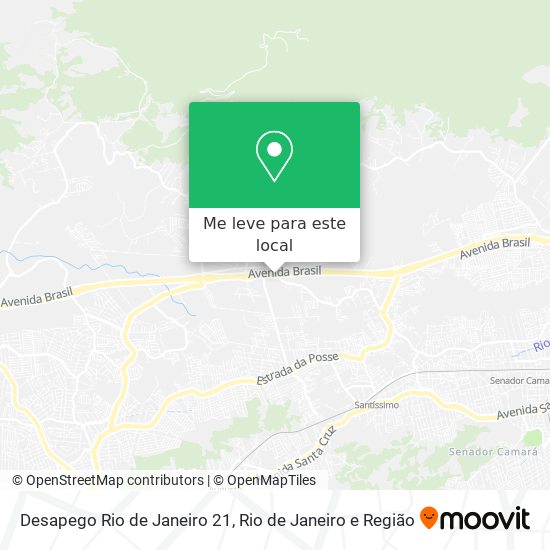 Desapego Rio de Janeiro 21 mapa