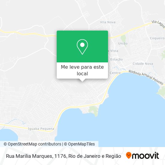 Rua Marilia Marques, 1176 mapa
