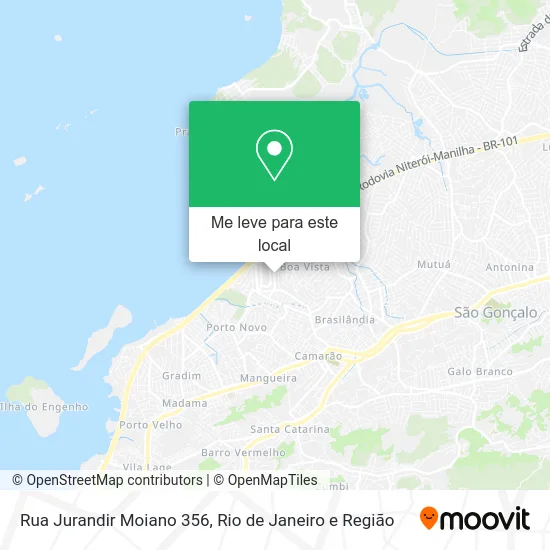 Rua Jurandir Moiano 356 mapa