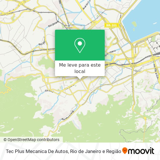 Tec Plus Mecanica De Autos mapa