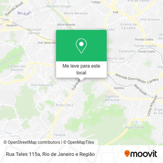 Rua Teles 115a mapa