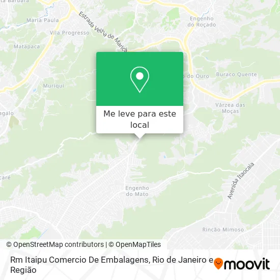Rm Itaipu Comercio De Embalagens mapa