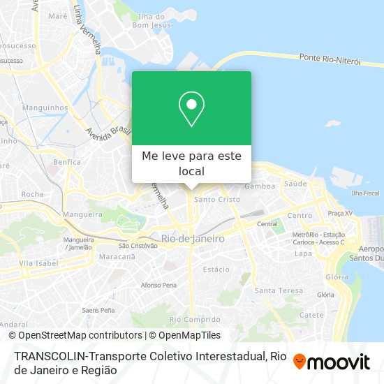 TRANSCOLIN-Transporte Coletivo Interestadual mapa