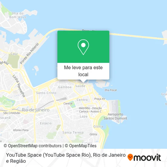 YouTube Space (YouTube Space Rio) mapa