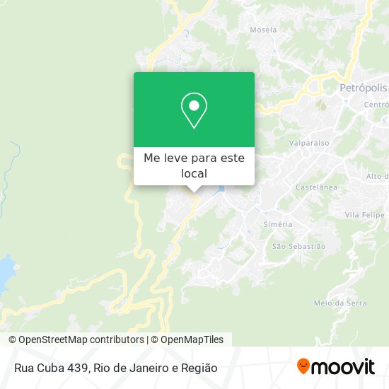 Rua Cuba 439 mapa