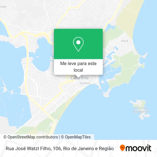 Rua José Watzl Filho, 106 mapa