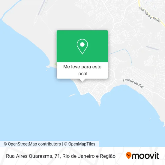Rua Aires Quaresma, 71 mapa
