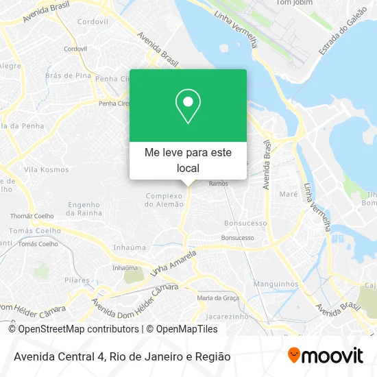 Avenida Central 4 mapa