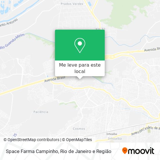 Space Farma Campinho mapa