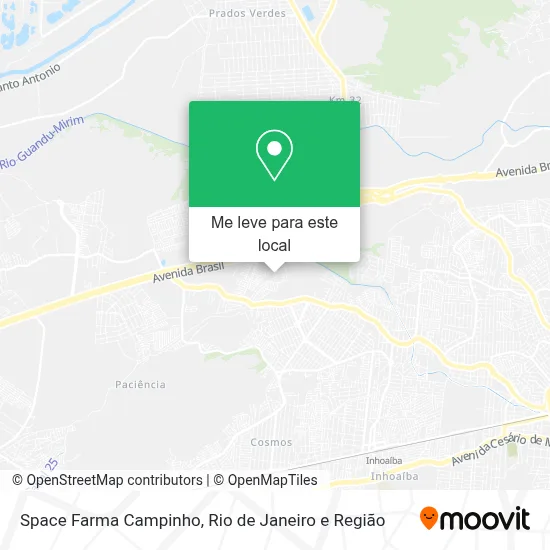 Space Farma Campinho mapa