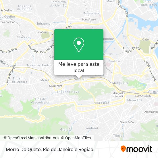 Morro Do Queto mapa