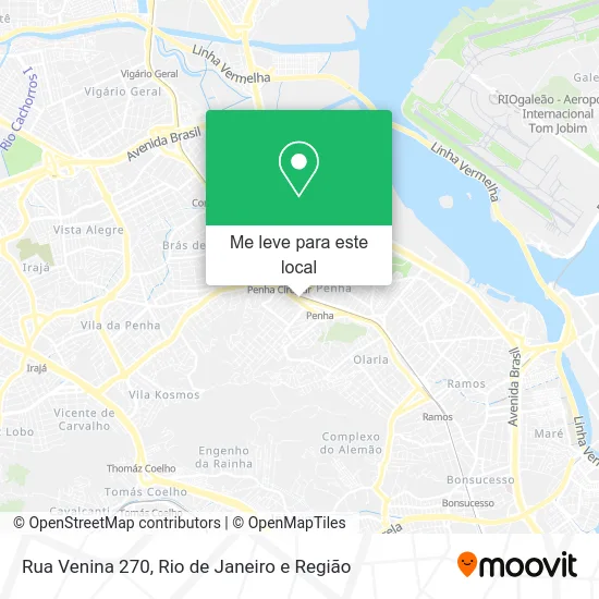 Rua Venina 270 mapa