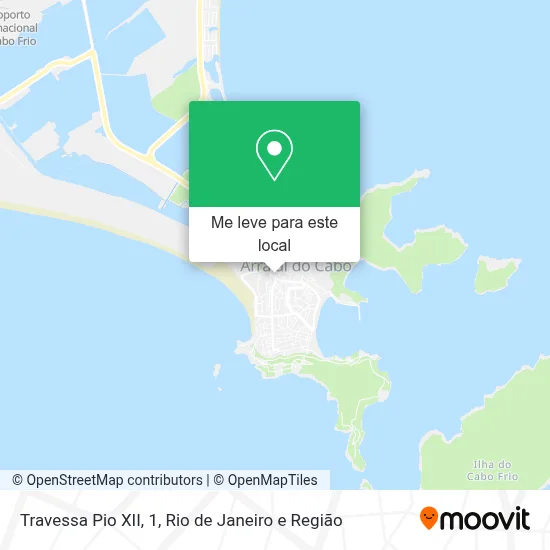 Travessa Pio XII, 1 mapa