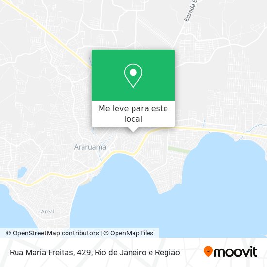 Rua Maria Freitas, 429 mapa