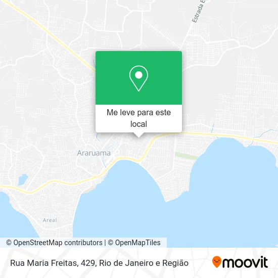 Rua Maria Freitas, 429 mapa