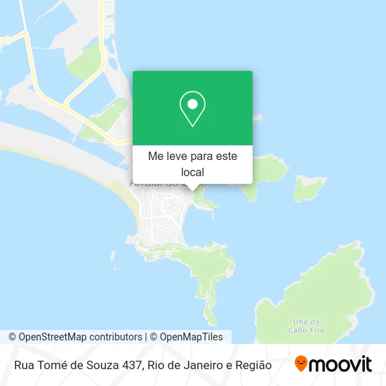 Rua Tomé de Souza 437 mapa