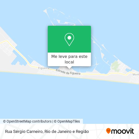Rua Sérgio Carneiro mapa