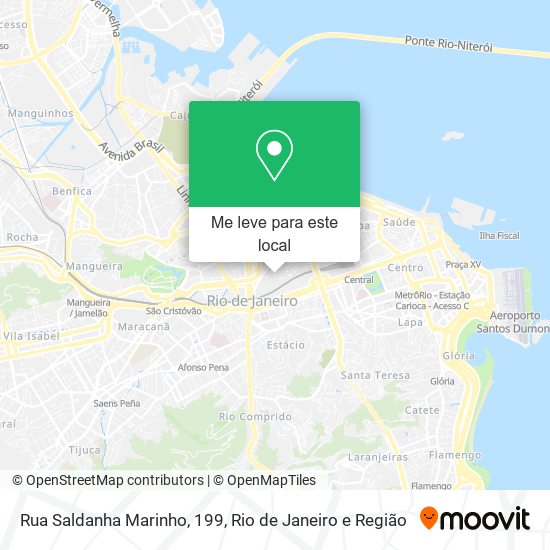 Rua Saldanha Marinho, 199 mapa