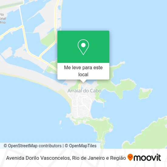 Avenida Dorilo Vasconcelos mapa