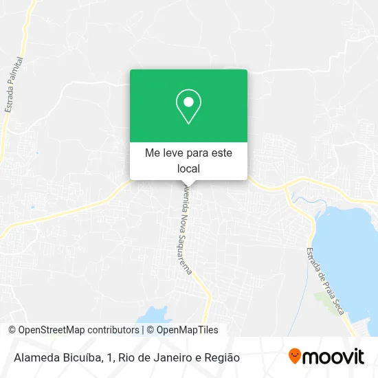 Alameda Bicuíba, 1 mapa