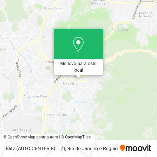 Blitz (AUTO CENTER BLITZ) mapa